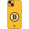 NHL Boston Bruins Solid Background iPhone 14 Plus Skin